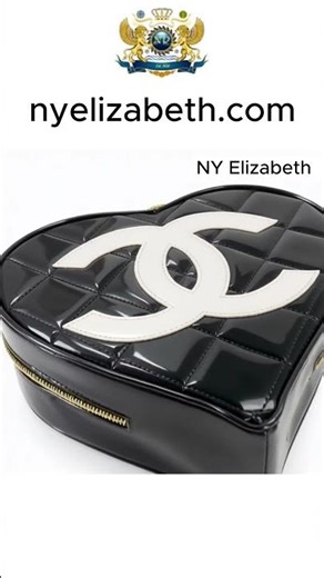 Chanel Matelasse Heart Vanity Bag #nyelizabeth