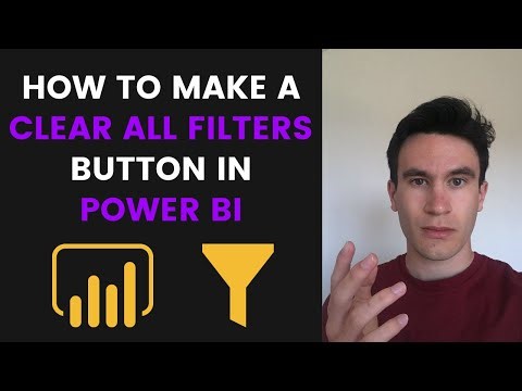 How to Make a Button to Clear All Filters in Power BI