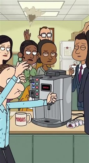 Office Break Room ERUPTS After Coffee Machine Goes FULL VOLCANO Mode