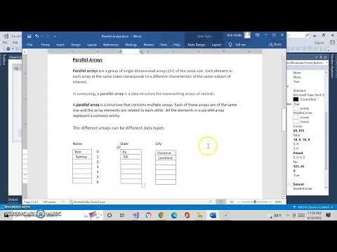 Introduction to Parallel Arrays