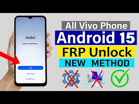 All Vivo Android 15 - Google/ FRP Bypass | New Method (Without Pc)
