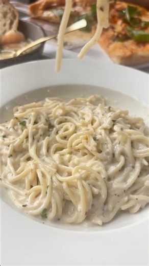 Pasta Tossed in a Wheel of Aged Parmesan! 🧀🍝 | Madéline Pune #pasta #perfectpasta #shorts #viral