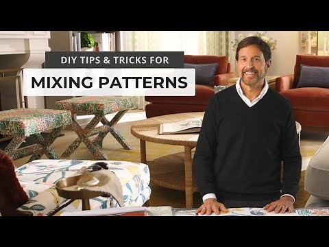 How to Mix Patterns in a Room