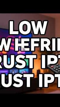 Must Trust IPTV has low buffering and HD options 💡