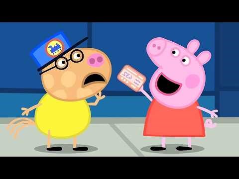 The Train Ride 🚂 Peppa Pig Full Episode 🐷⭐ Super Toons Kids TV