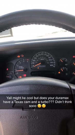 Fastest duramax around with that cam 😴😴