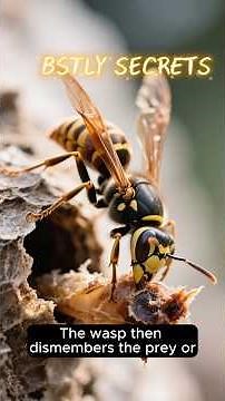 The Giant Slayer: How Wasps Use Lethal Venom to Take Down Massive Prey