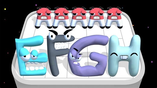 [休闲小游戏]'ALPHABET LORE' RUN ABC LETTER GO - 最高级别 2 ⭐