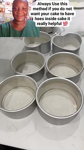 Always Use this method if you do not want your cake to have hoes inside cake it really helpful 💯 | Irresistiblecake/funnyv