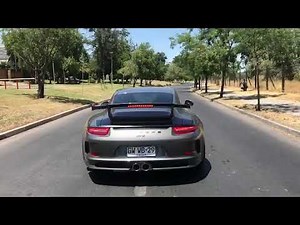 Porsche 991 GT3 Launch Control w/ Akrapovic Evolution Race Exhaust