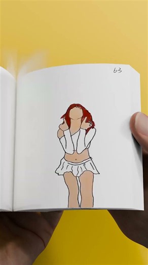 Pick Up Katseye Dance Flipbook 💃📖✨ Hyper Flipbook Animation