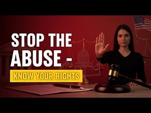 Domestic Violence Laws EXPLAINED 🔍 | Restraining Orders in the U.S. | Family Law Guide 2025