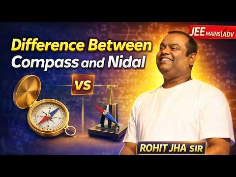 Difference Between Compass and Magnetic Needle | Class 12 Physics | Rohit Jha Sir | Career Xone