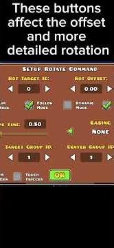 How to use a rotate trigger? #geometrydash #geometrydashtips