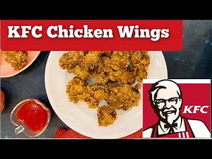 The Most Authentic KFC Style Chicken Wings Ever ! | How To Make Crispy Fried Chicken Wings