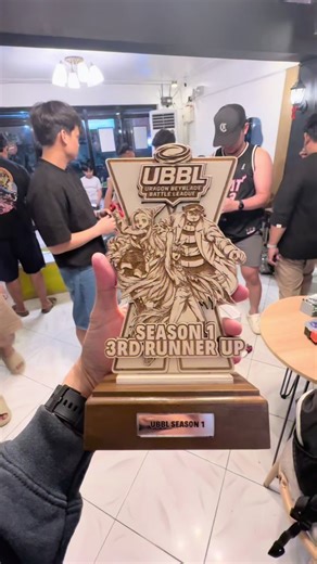 UBBL SEASON 1 TROPHIES ARE FINALLY HERE. TAKITS SA FINALS! LET’S GO TEAM VVV BBX.💪🔥 #HardcoreBlader #TeamVVV #BXCN #UragonBeybladeBattleLeague #BeybladeX