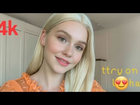 4K Transparent Try On Haul 🌺 Women’s Casual Maxi Dress