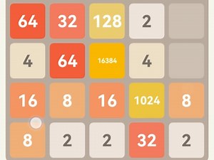 玩2048无尽模式，手比脑子野，数字乱成一锅粥还想赢。