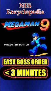 Mega Man 9 Easy Boss Order. Wily Castle included! #nesencyclopedia #retrogaming #megaman
