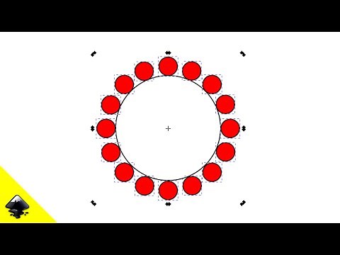 3 ways to precisely copy and rotate objects on a circular path - Inkscape tutorial #7