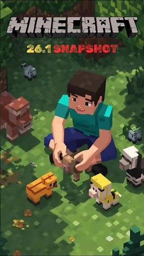 What are the new features in the latest minecraft 26.1 snapshot?? #minecraft #update #26.1