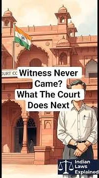 What If a Witness Never Comes to Court in India? | Witness Procedure Explained Simply
