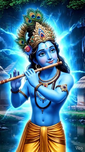 Krishna Flute Miracle 😲 Dead Tree Became Alive | Divine Story #shorts