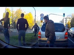 Wypadek na Wawelskiej w Warszawie