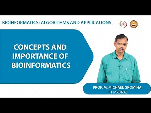 Concepts and importance of Bioinformatics