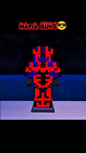 "MAFIA GUYS" Armor Trim in Minecraft! (OP Red & Blue Combo) 😎