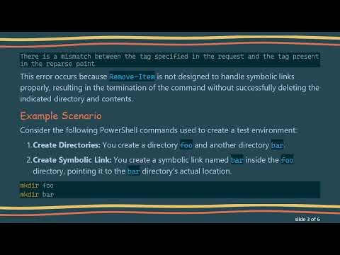 How to Effectively Use PowerShell to Remove Directories with Symlinks