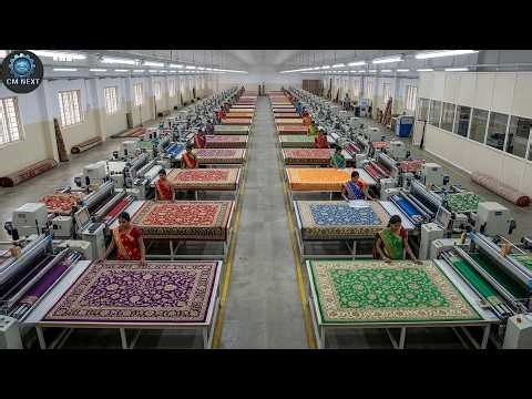 From Raw Jute to Handmade Rugs | Inside a Traditional Indian Carpet Workshop