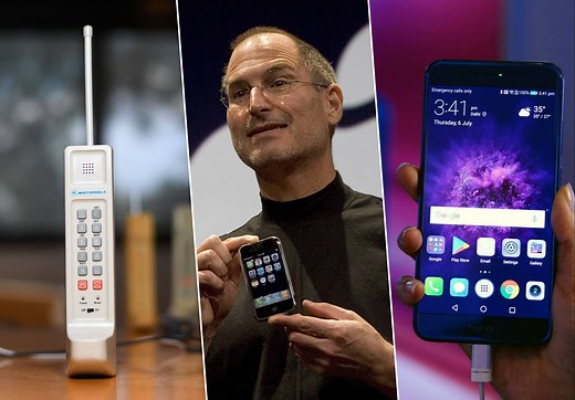 De 1973 à nos jours: retour en images sur l’évolution du téléphone portable