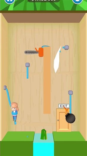 😂✂️ Level 555: Rope Ka Rishtedaar Gaya Kaam Se! 🪢💀 #GamingShorts #GamingReels