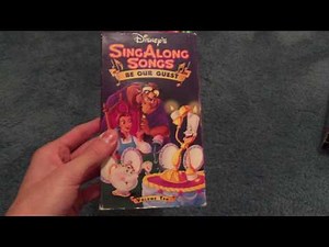 My Disney Sing-Along Songs VHS Collection (October 2016 Edition)