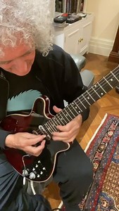855K views · 6K reactions | Just 3 minutes of Brian May playing guitar from home ❤️ | Radio X | Facebook