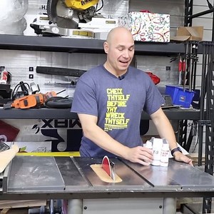 Check out the latest video to see an easy way to remove rust, clean your saw blades and protect your table saw. #tablesaw #rust #rustremoval #saws #powertools #maintenance | 731 Woodworks