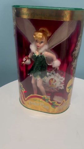 1999 Barbie Doll Disney Peter Pan Holiday Sparkle Tinkerbell Mattel 25566 - Etsy