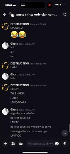 KATWARU / CFN LOSING TO ORDY (DISCORD PACKING) #ordy #ordyclan #aordy #xordy #mikeohearn