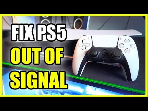 How to FIX Out Of Range Signal on PS5 (HDMI Monitor FIX)