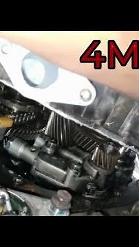 Mitsubishi 4M41 Timing Cover Installation
