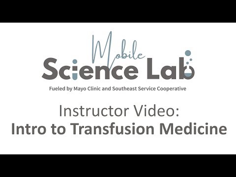 Mobile Science Lab: Transfusion Tutorial Instructors