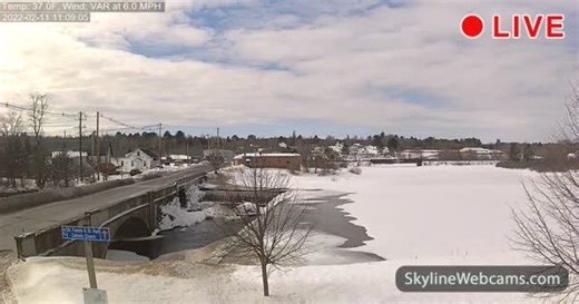 【LIVE】 LIVE Camera Milo - Maine | SkylineWebcams