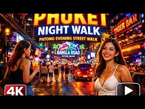 Patong After Dark 🇹🇭 Phuket Night Walk