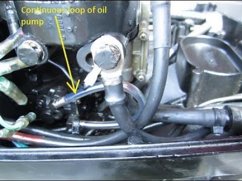 Mercury outboard oil injection pump. Made into a continous loop