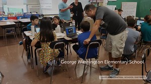 This week four of our elementary schools participated in the "Dad Take Your Child to School Day" program. | Lakeland Central School District