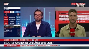 Large victoire de Rennes face à Lyon