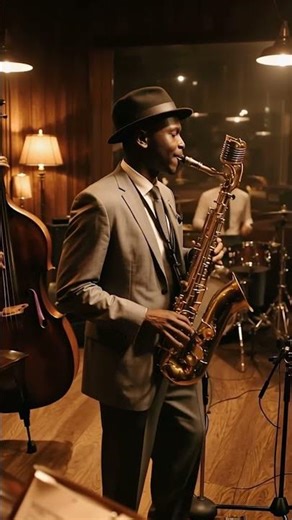 Jazz Band Recording in a Vintage Studio