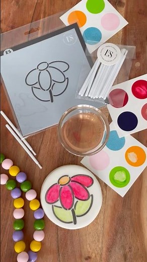 Cookie stenciling for PYO cookies ! #cookiedecoratingvideos