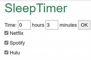 SleepTimer